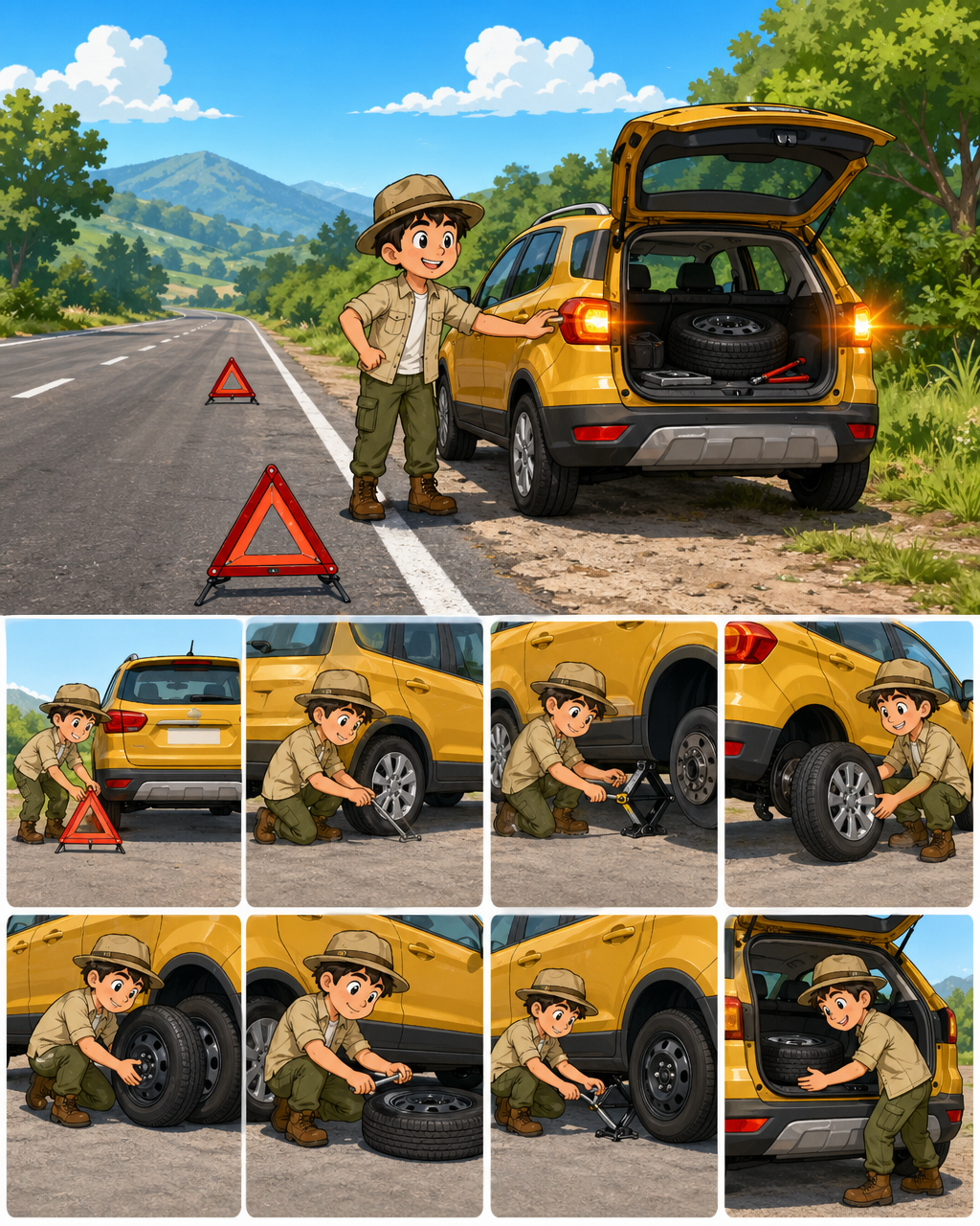 Safety First: Pull Over