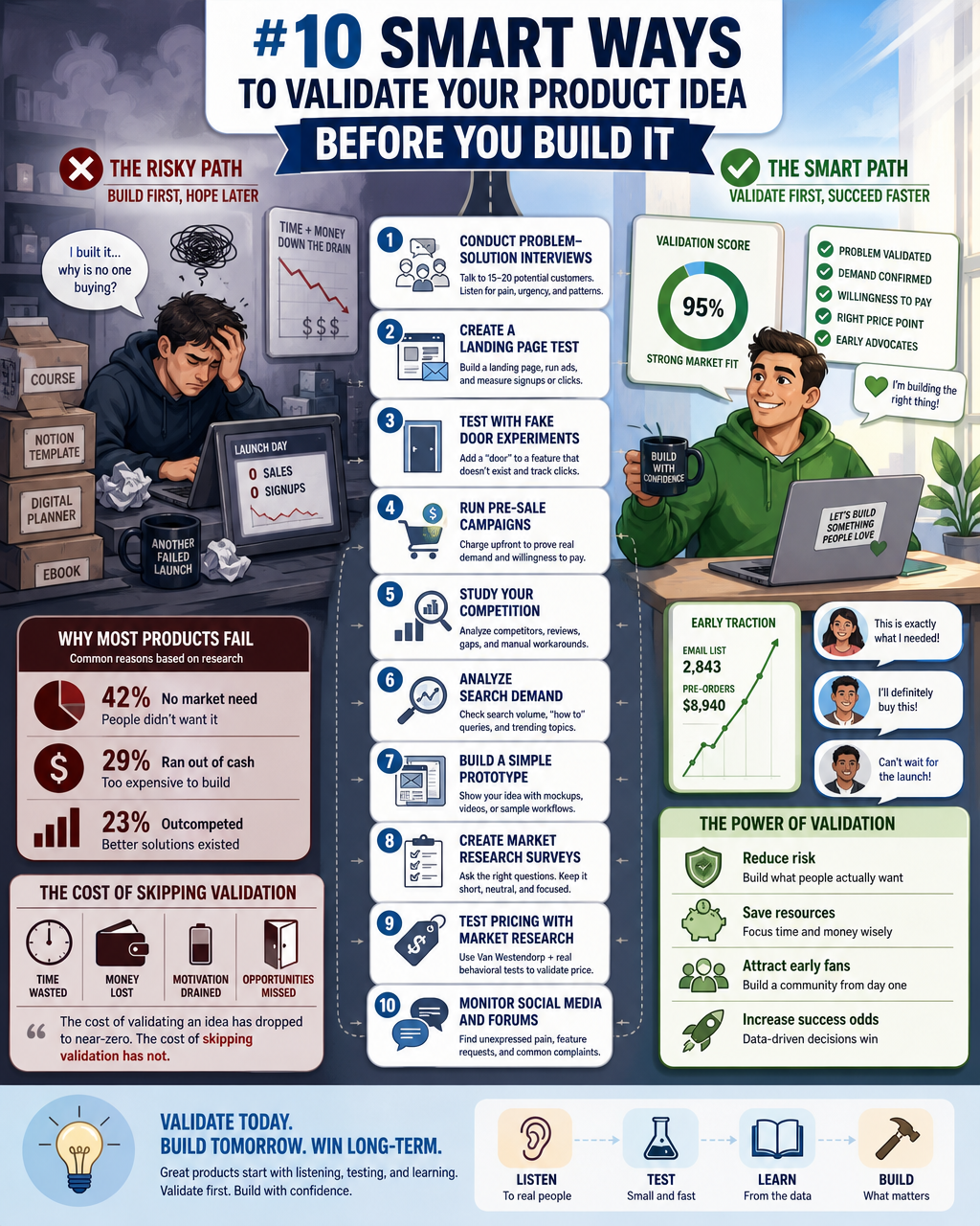 10 Smart Ways to Validate Your Product Idea Before You Build It